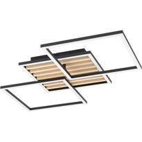 Kattovalaisin Eglo Cembrano 44.5x92.5cm 3x30W LED 3000K 3x3300lm IP20 musta/puu