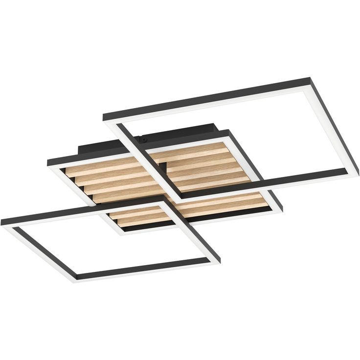 Kattovalaisin Eglo Cembrano 44.5x92.5cm 3x30W LED 3000K 3x3300lm IP20 musta/puu
