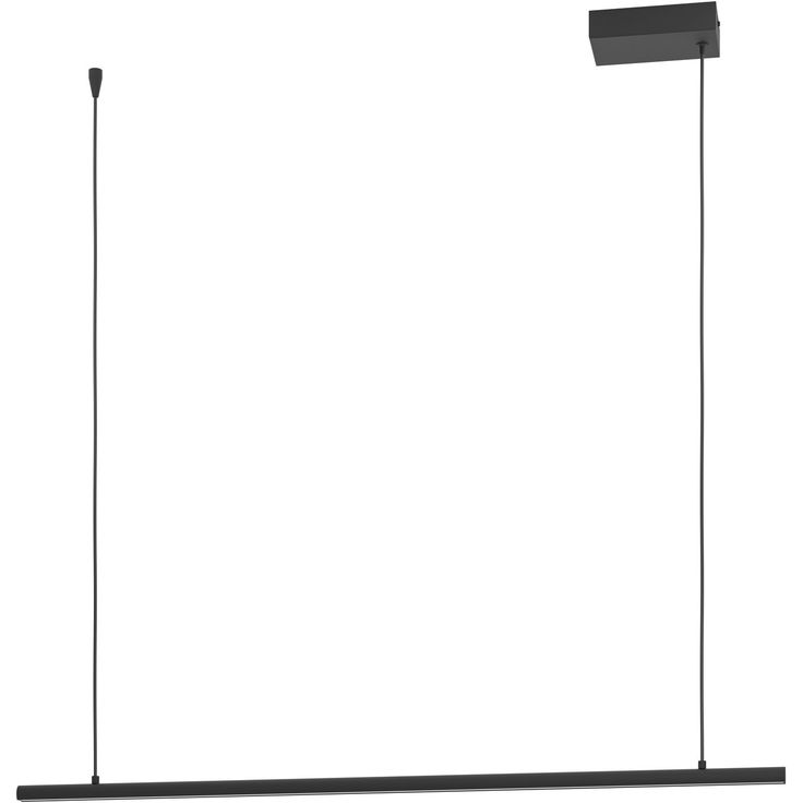 Riippuvalaisin Eglo Flatron-z 9x100.5cm 20W LED Zigbee RGB 2700-6500K 2500lm IP20 musta