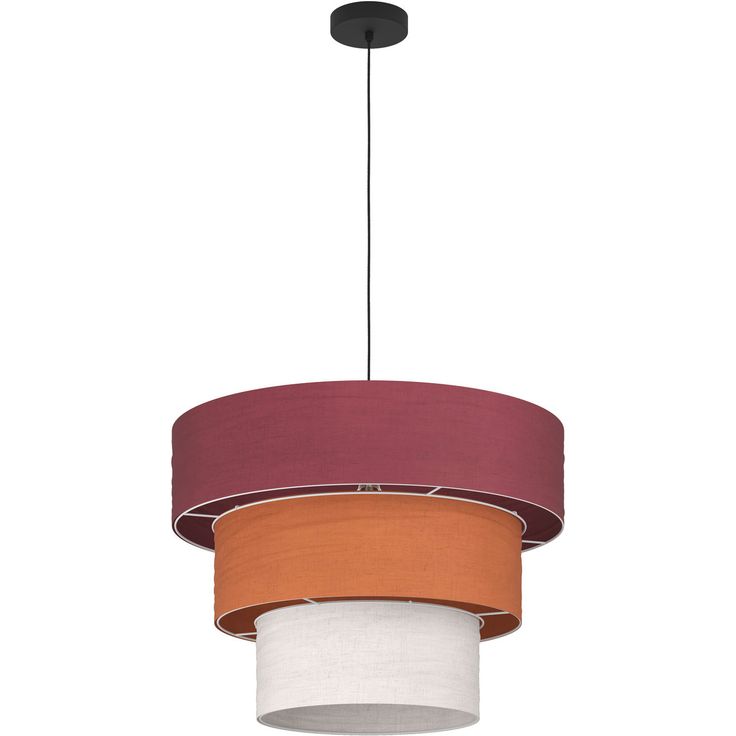 Riippuvalaisin Eglo Parogno Ø50cm E27 maks 25W IP20 monivärinen
