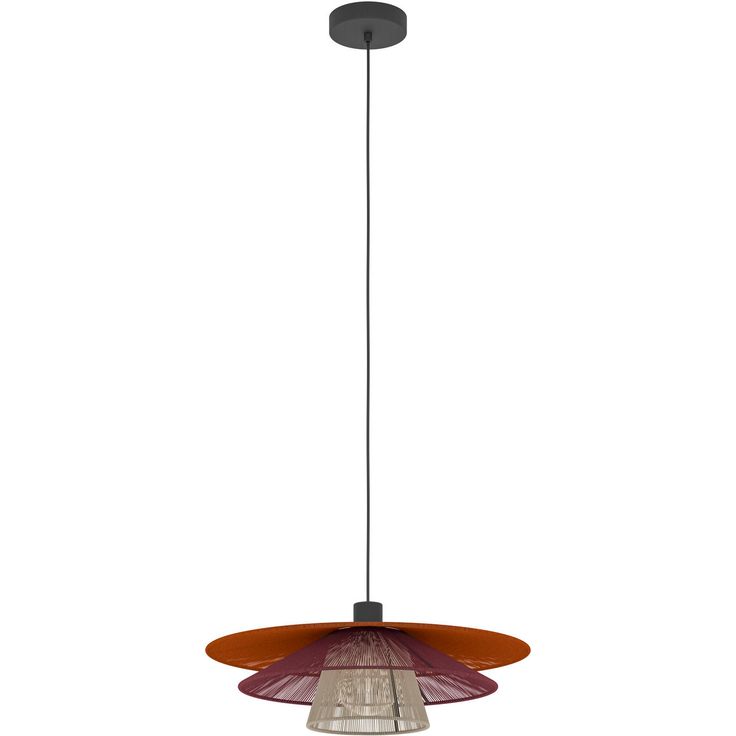 Riippuvalaisin Eglo Pignona Ø50cm E27 maks. 25W IP20 monivärinen