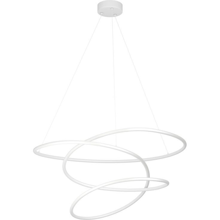 Riippuvalaisin Eglo Racale Ø78cm 39W LED CCT 4000lm IP20 valkoinen