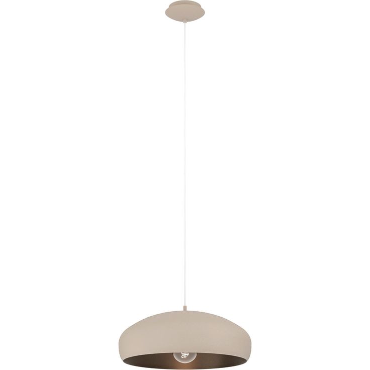 Riippuvalaisin Eglo Mogano 1 Ø40cm E27 maks. 60W IP20 hiekka/tumma pronssi