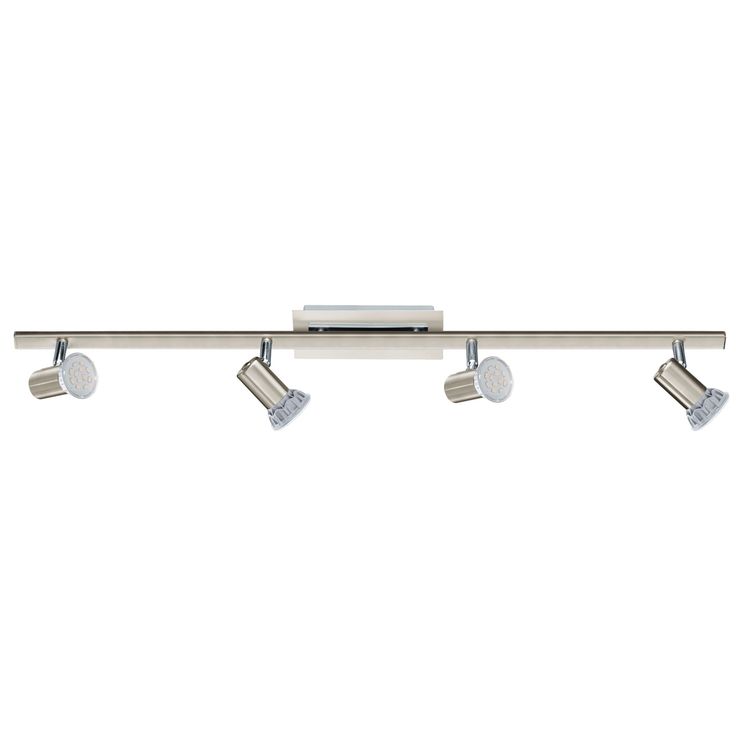 Kattovalaisin Rottelo LED, 4-osainen, kromi EGL90917