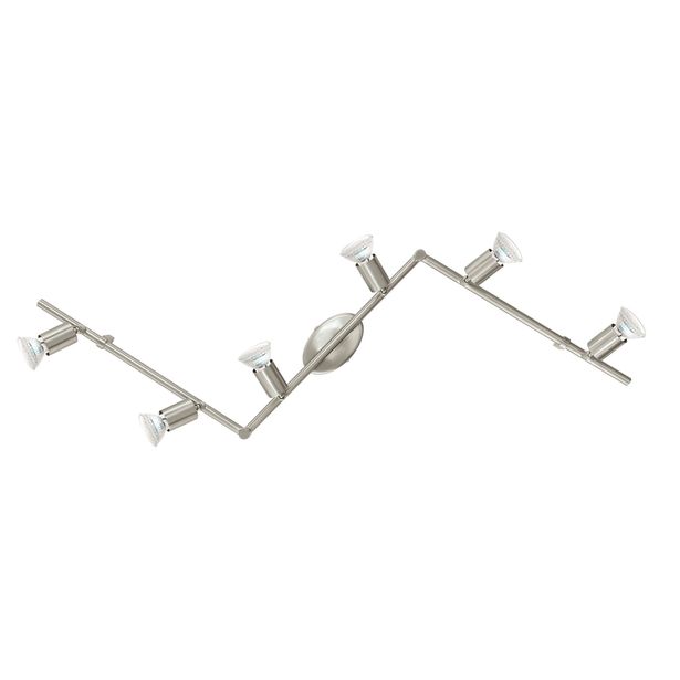Kattospotti Buzz LED, 6-osainen, teräs