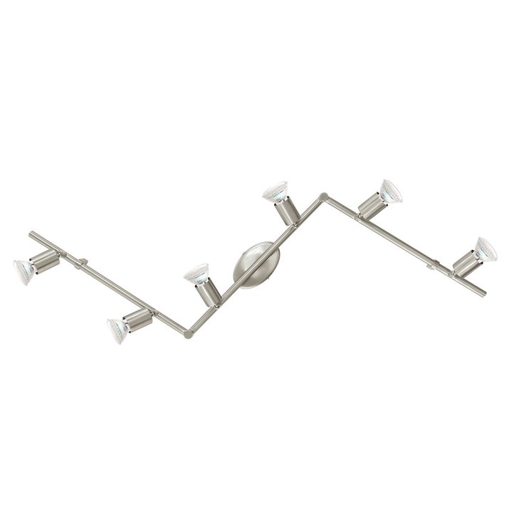 Kattospotti Buzz LED, 6-osainen, teräs