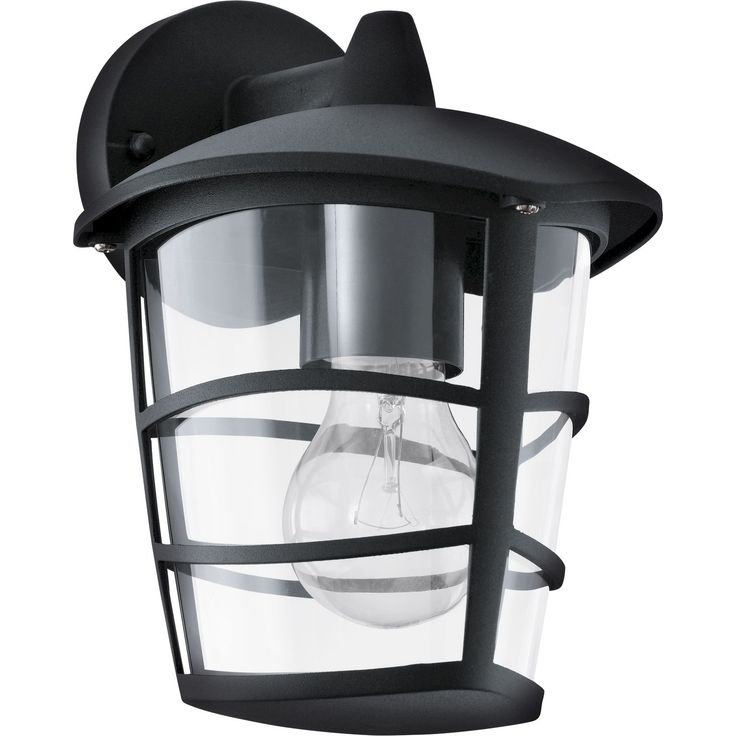 Ulkoseinävalaisin Eglo Aloria 93098, musta