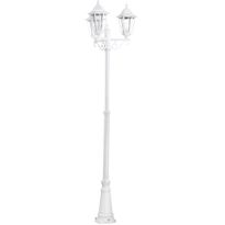 Pylväsvalaisin Eglo Navedo, 3x60W, Ø560x2200mm, E27, IP44, valkoinen/kirkas