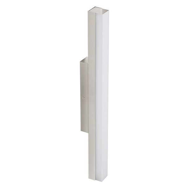LED-peilivalaisin Eglo Torretta, 16W, 40x600x75mm, IP44, harjattu teräs/valkoinen