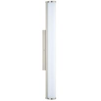 LED-peilivalaisin Eglo Calnova, 16W, 50x600x85mm, IP44, himmennettävä, harjattu teräs/valkoinen