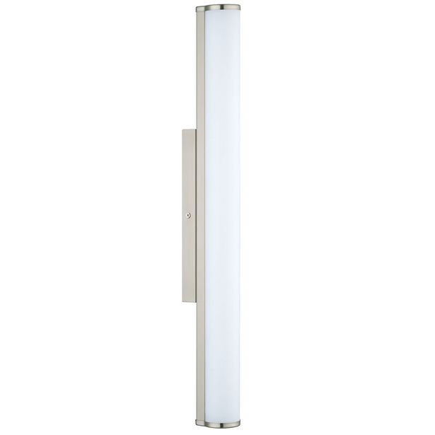 LED-peilivalaisin Eglo Calnova, 16W, 50x600x85mm, IP44, himmennettävä, harjattu teräs/valkoinen