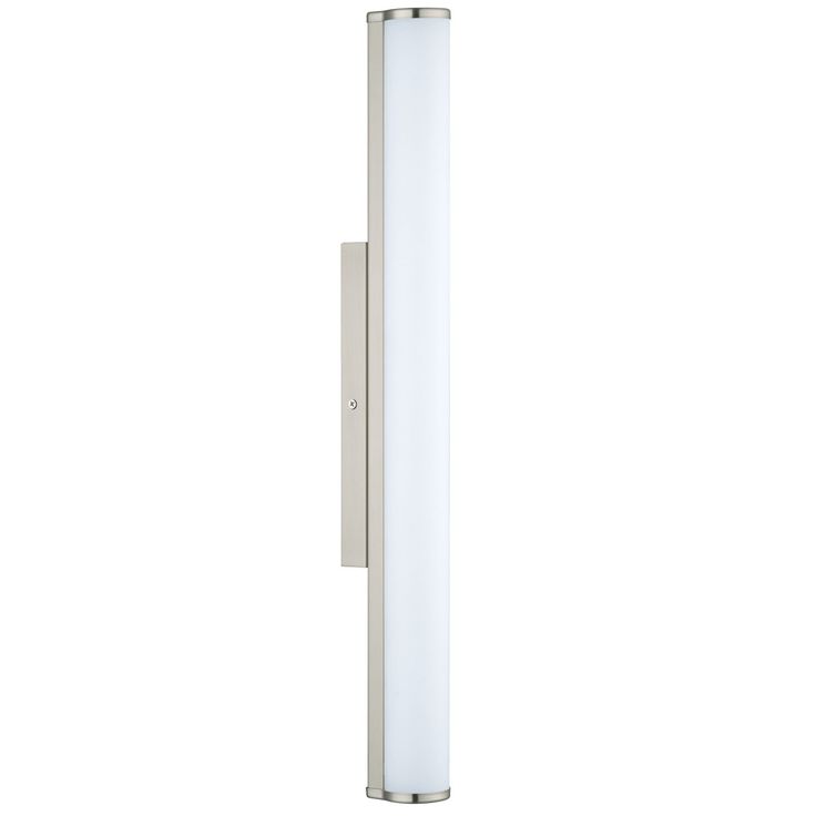 LED-peilivalaisin Eglo Calnova, 16W, 50x600x85mm, IP44, himmennettävä, harjattu teräs/valkoinen