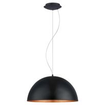Riippuvalaisin Eglo Gaetano 1, Ø530mm, musta, kupari 94938