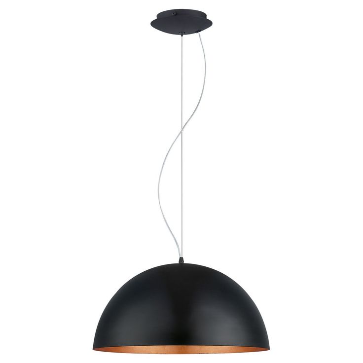 Riippuvalaisin Eglo Gaetano 1, Ø530mm, musta, kupari 94938