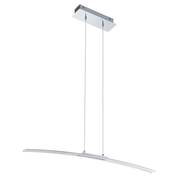 LED-riippuvalaisin Eglo Lasana 900mm, kromi, valkoinen 95147