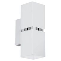 LED-seinävalaisin Eglo Passa, 55x170mm, kromi, valkoinen 95377