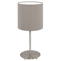 Pöytävalaisin Eglo Pasteri, 275mm, teräs, taupe 95726