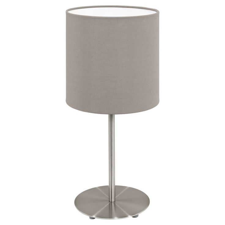 Pöytävalaisin Eglo Pasteri, 275mm, teräs, taupe 95726