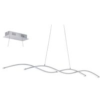 LED-riippuvalaisin Eglo Lasana 2, 1200mm, kromi, valkoinen 96104
