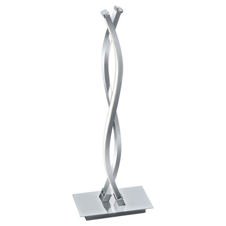 LED-pöytävalaisin Eglo Lasana 2, kromi 96105