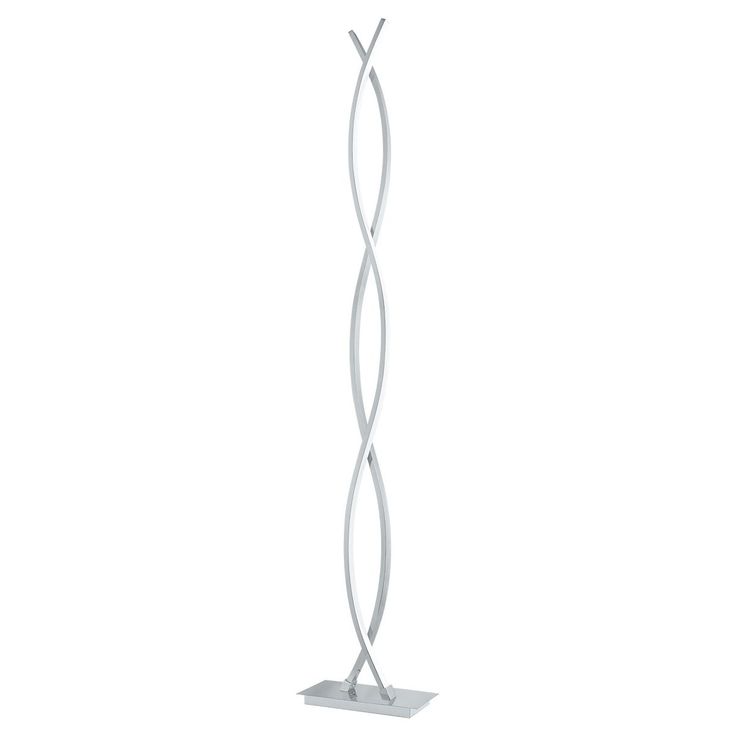 LED-lattiavalaisin Eglo Lasana 2, 1430mm, kromi, valkoinen 96106