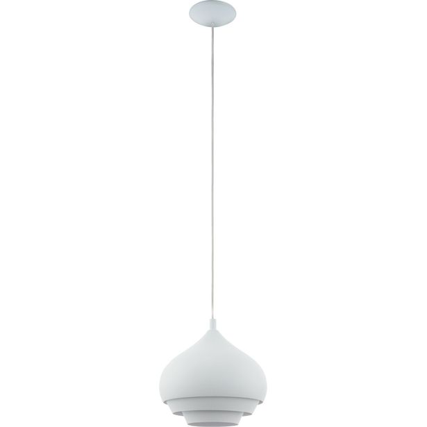 Riippuvalaisin Eglo Camborne Ø29cm E27 maks. 60W IP20 valkoinen