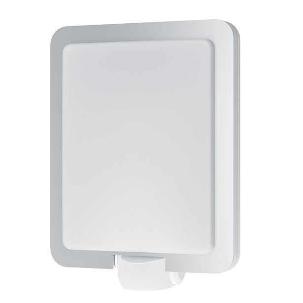 Tunnistinvalaisin Eglo Mussotto, 28W, 210x305x90mm, E27, IP44, harjattu teräs/valkoinen