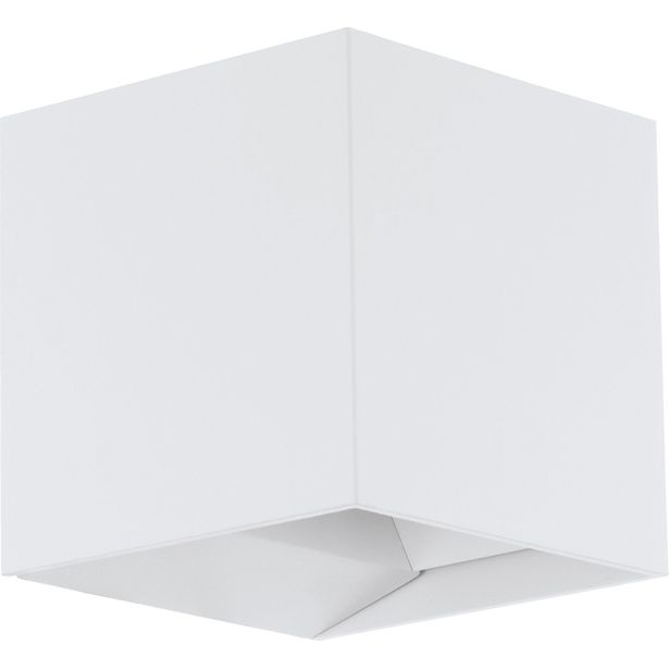 LED-ulkoseinävalaisin Eglo Calpino, valkoinen