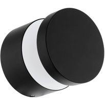 LED-ulkoseinävalaisin Eglo Melzo, musta/valkoinen