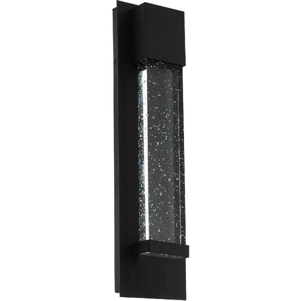 LED-ulkoseinävalaisin Eglo Villagrazia, 30x12cm, musta