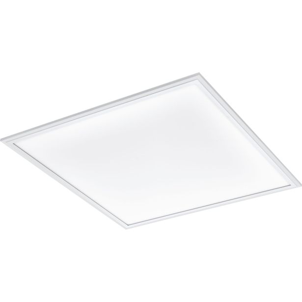 LED-kattovalaisin Eglo Salobrena-A, 600x600mm, valkoinen
