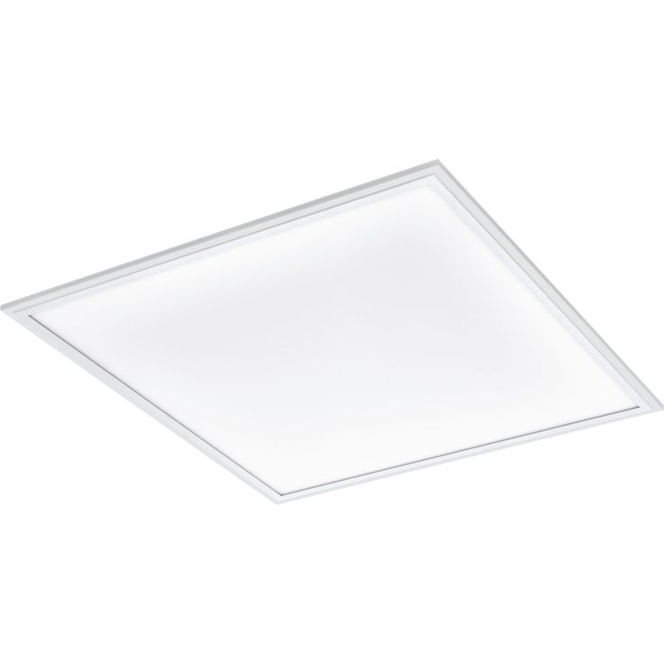 LED-kattovalaisin Eglo Salobrena-A, 600x600mm, valkoinen