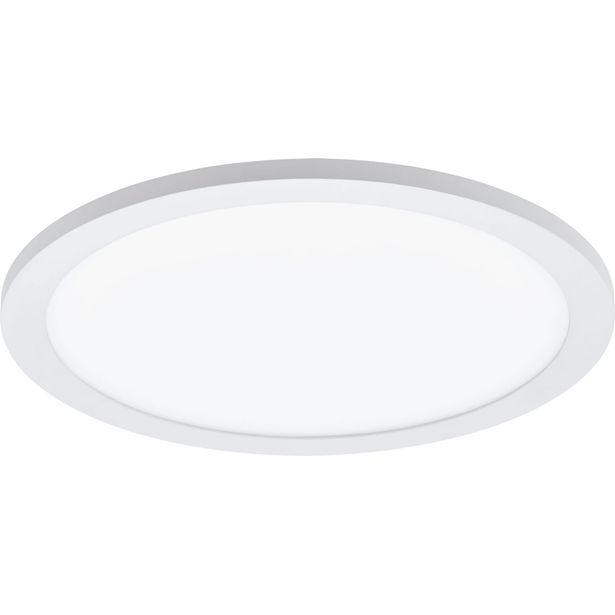 LED-kattovalaisin Eglo Sarsina-A, Ø300mm, valkoinen
