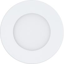 LED-kattovalaisin Eglo Fueva-A, 120mm, upotettava, valkoinen
