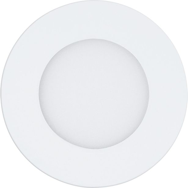 LED-kattovalaisin Eglo Fueva-A, 120mm, upotettava, valkoinen