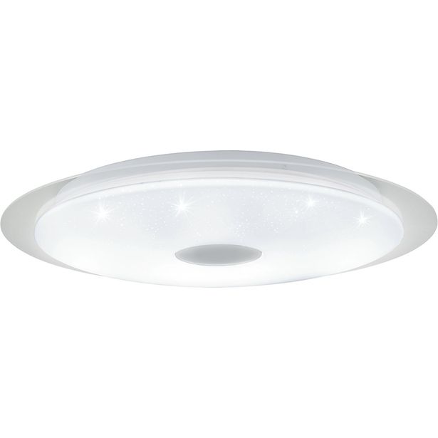 LED-kattovalaisin Eglo Moratica-A, Ø570mm, valkoinen