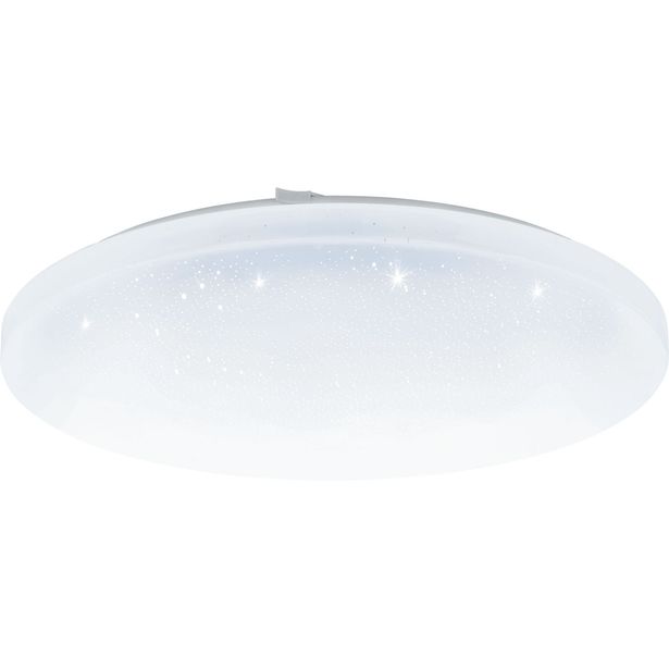 LED-plafondi Eglo Frania-A, Ø400mm, valkoinen