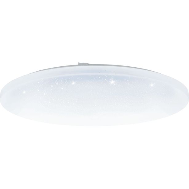 LED-plafondi Eglo Frania-A, Ø570mm, valkoinen