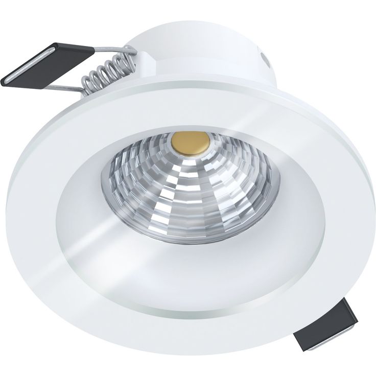 LED-alasvalo Eglo Salabate, Ø88mm, 4000K, valkoinen