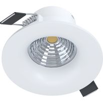 LED-alasvalo Eglo Saliceto, Ø88mm, 4000K, valkoinen
