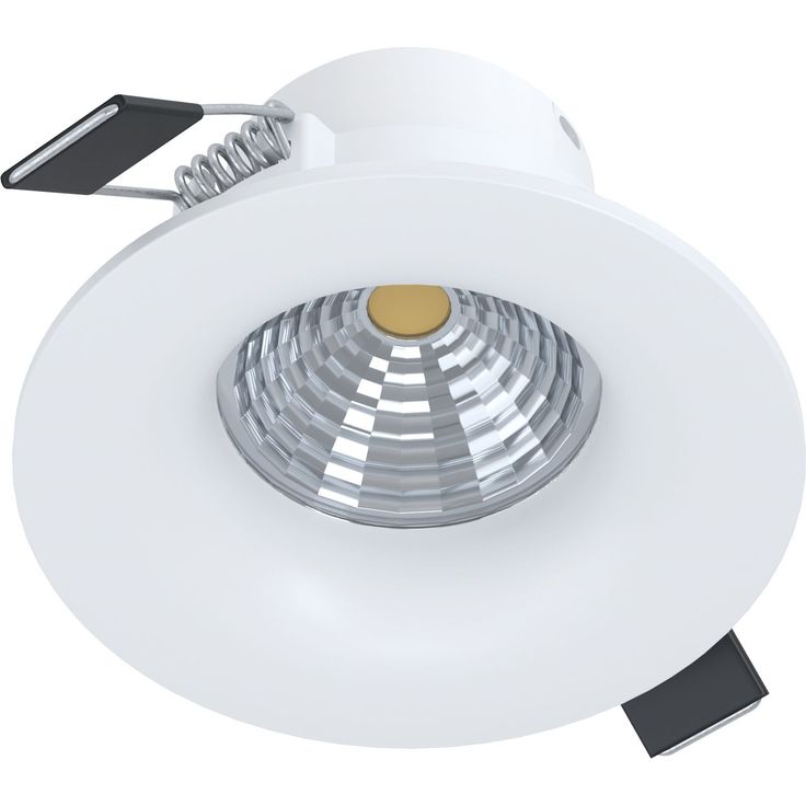 LED-alasvalo Eglo Saliceto, Ø88mm, 4000K, valkoinen