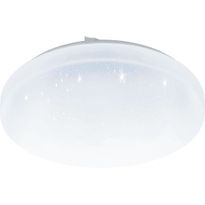 LED-plafondi Eglo Frania-A, Ø300mm, IP44, valkoinen