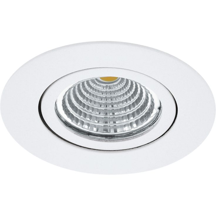 LED-alasvalo Eglo Saliceto, Ø88mm, 2700K, valkoinen