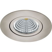LED-alasvalo Eglo Saliceto 98307, Ø88mm, 4000K, harjattu teräs