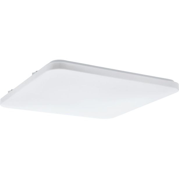 LED-plafondi Eglo Frania, 530x530mm, valkoinen