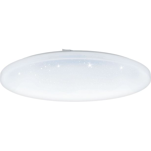 LED-plafondi Eglo Frania-S, Ø550mm, valkoinen
