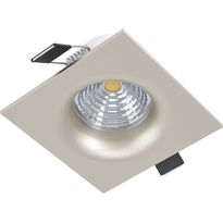 LED-alasvalo Eglo Saliceto, 4000K, harjattu teräs