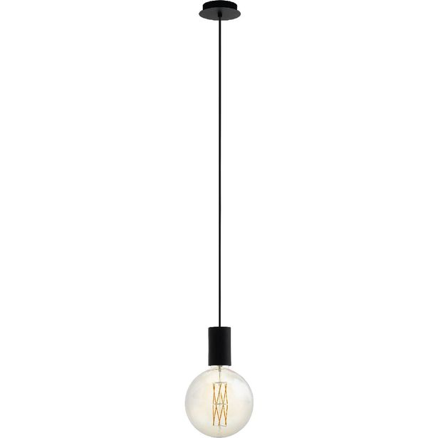 Riippuvalaisin Eglo Pozueta, Ø125mm, musta