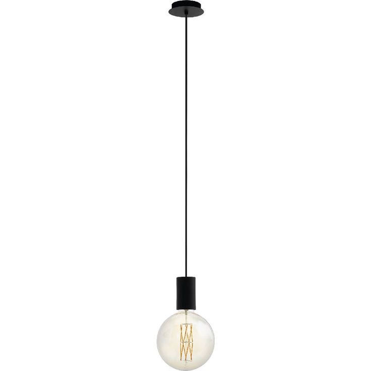 Riippuvalaisin Eglo Pozueta, Ø125mm, musta