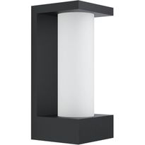 LED-ulkoseinävalaisin Eglo Cividino, musta